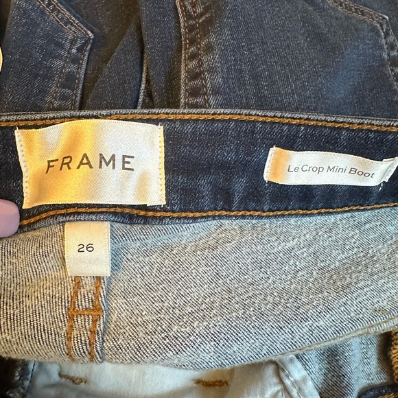 FRAME Le Crop Mini Boot in Majestty - Picture 6 of 8